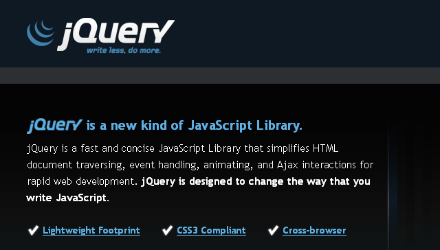 A nova versão do jQuery | Agência 904